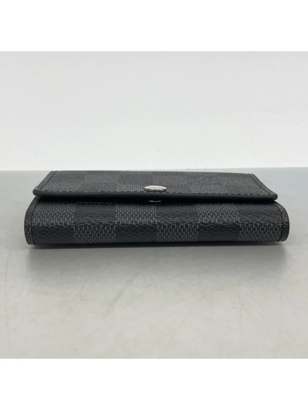 Louis Vuitton Key Case Damier Graphite Multicles 6 Black Key Holder